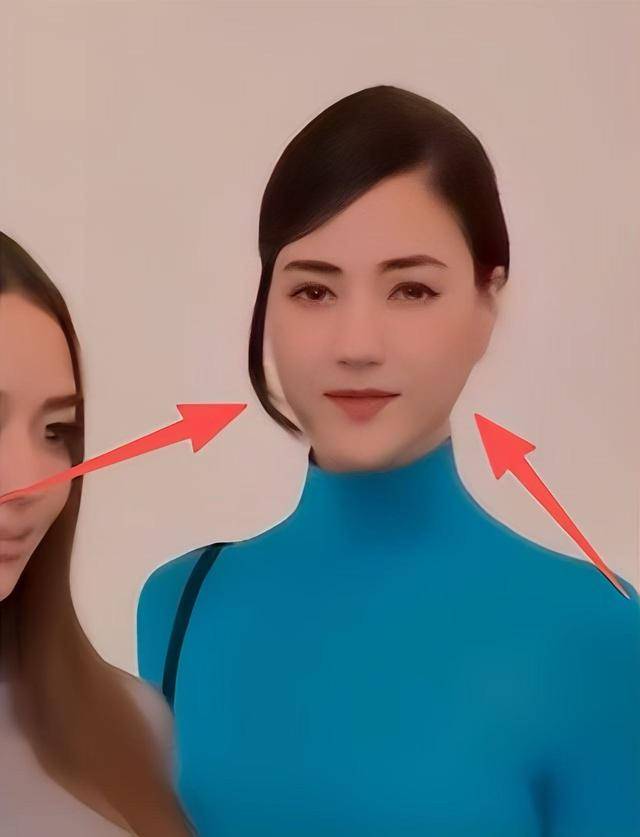 假胸”尴尬娜然脸肿胀秦舒培一脸男相开元ky棋牌北京酒会太真实吉娜“(图15)